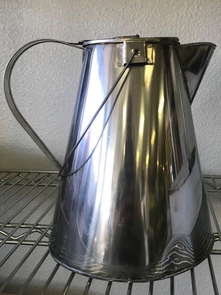 Dented Coffee Pot 